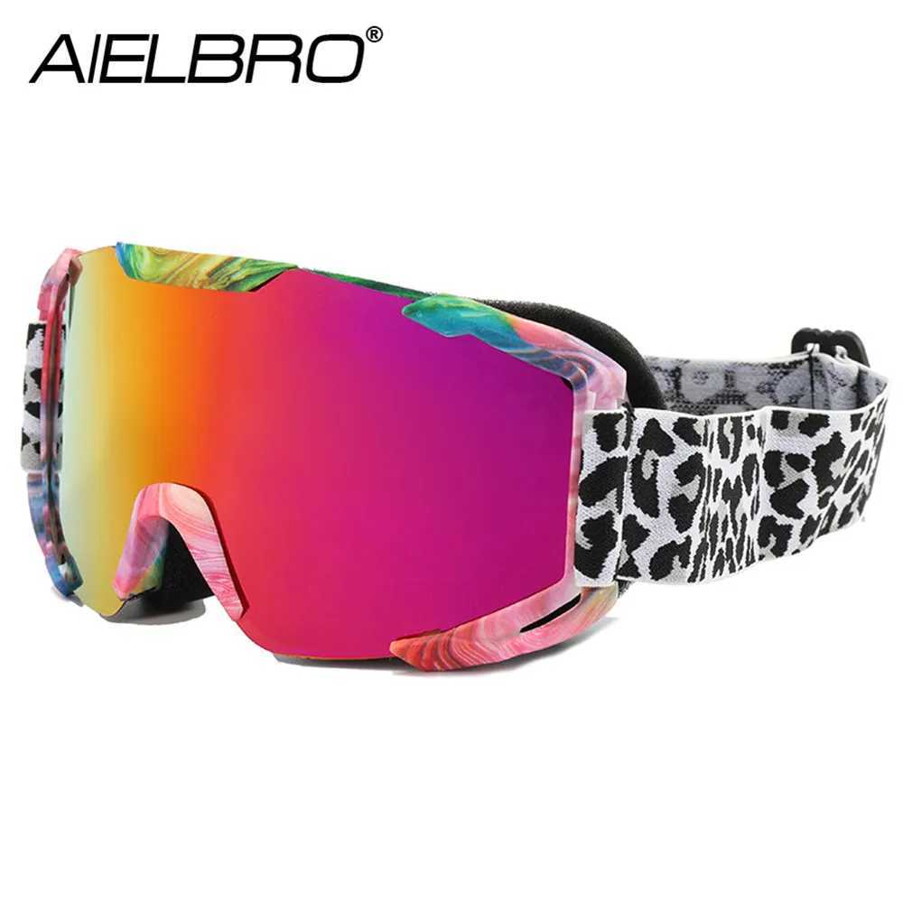Mens winter ski goggles outdoor sports windproof ski mask snowboard ski goggles UV protective ski goggles CL241017