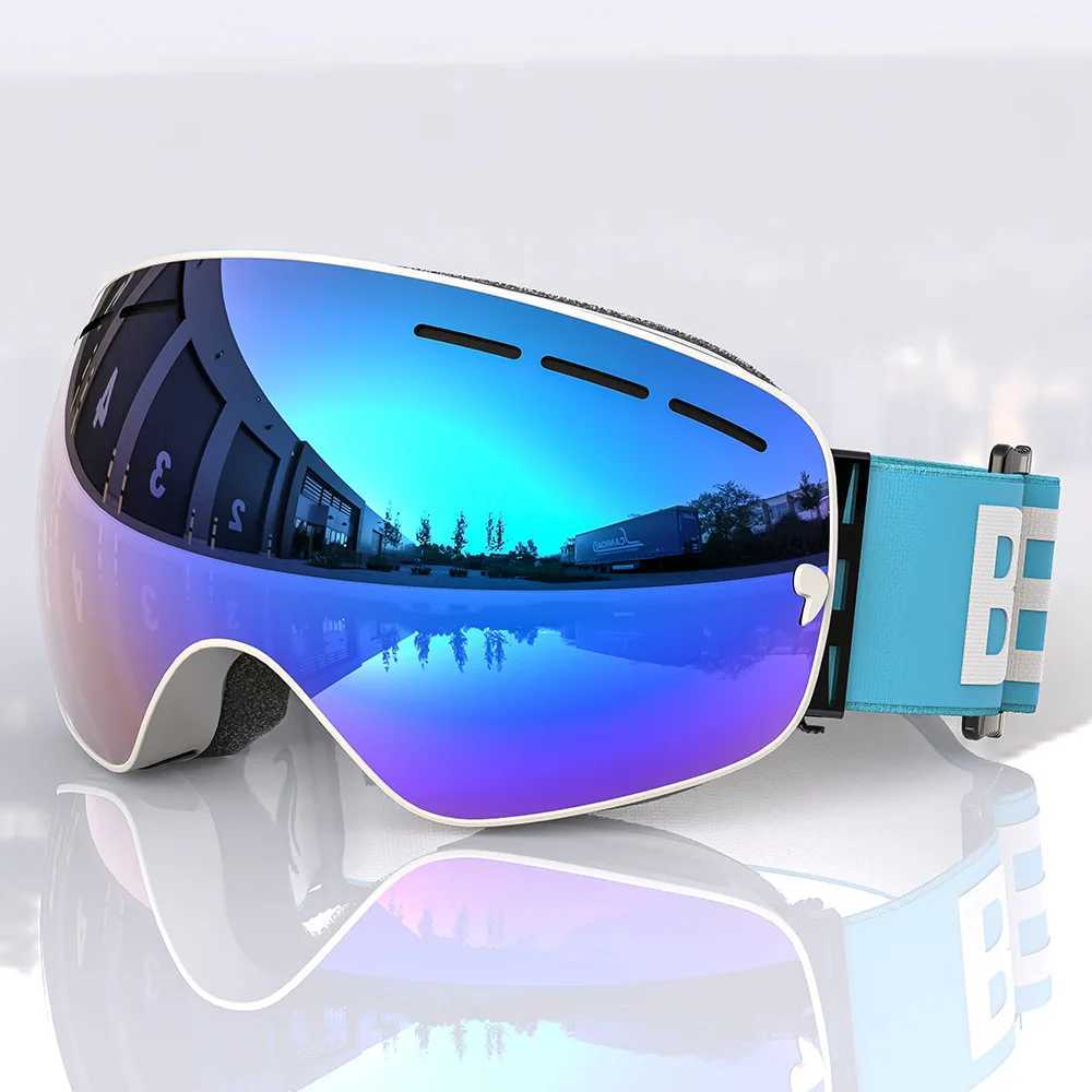 Luxury designer mens ski goggles womens fashion classic ski goggles luxury polarized Pilot oversized sports ski goggles CL241010