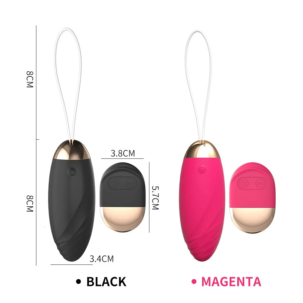 Bouncing egg wireless waterproof vibrator remote control female vibrating body massager sex toy 241009