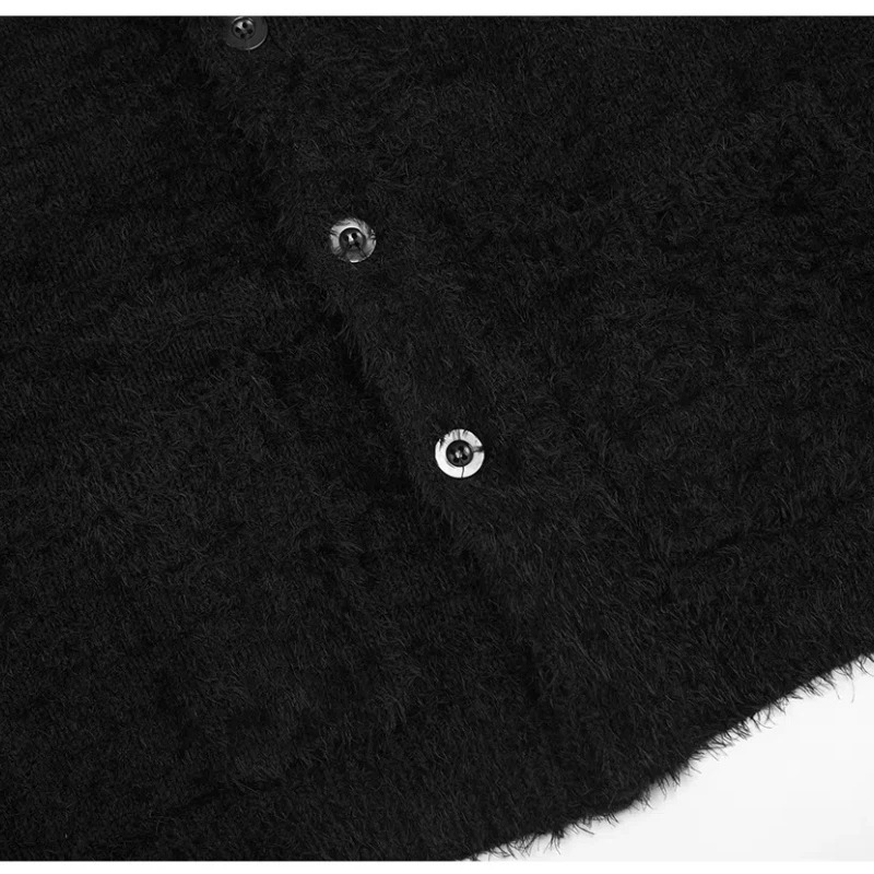 High quality traditional mens V-neck sweater winter warm cardigan mens casual knitted cardigan 241007