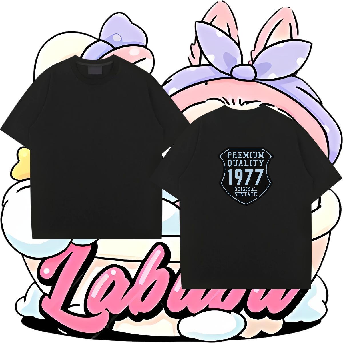 Soft Men T Shirts 230g 100% Cotton letter Beach DIY Printed Breathable Short Sleeve Mens Tshirts Fashion Design Tees