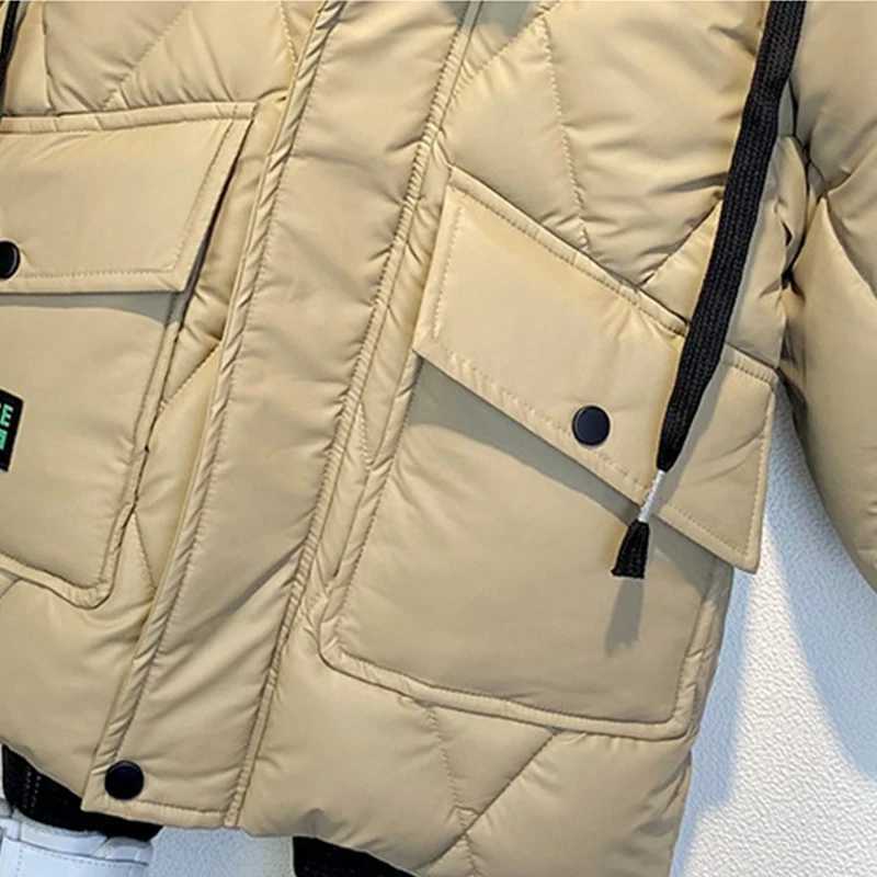 Down Coat Childrens winter down jackets boys toddlers girls clothing thick and warm hooded jackets Parka youth clothing outerwear snow jackets H241010