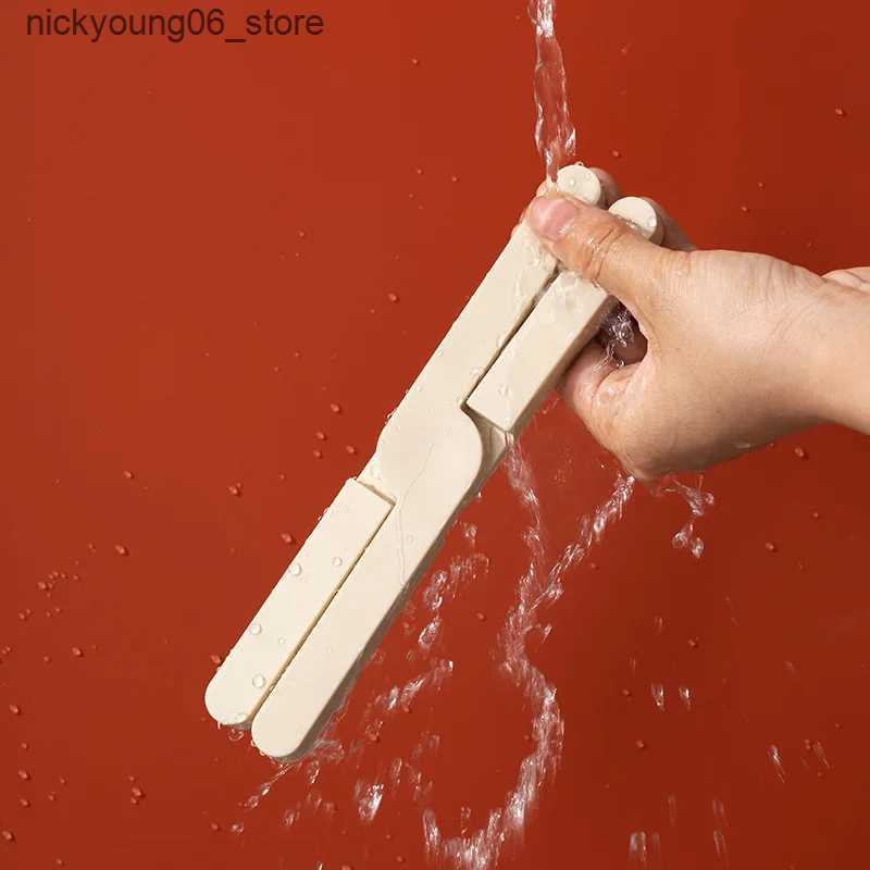 Non-Slip Bath Mats 1/2pcs Foldable Silicone Heat Resistant Placemat Non-Slip Table Mat Multi-purpose Pot Holder Dish Plate Coaster Kitchen Dining L240