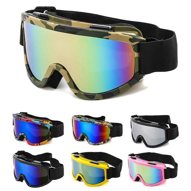 Ski goggles winter anti fog ski goggles outdoor sports ski goggles motorcycle windproof camouflage goggles CL241010