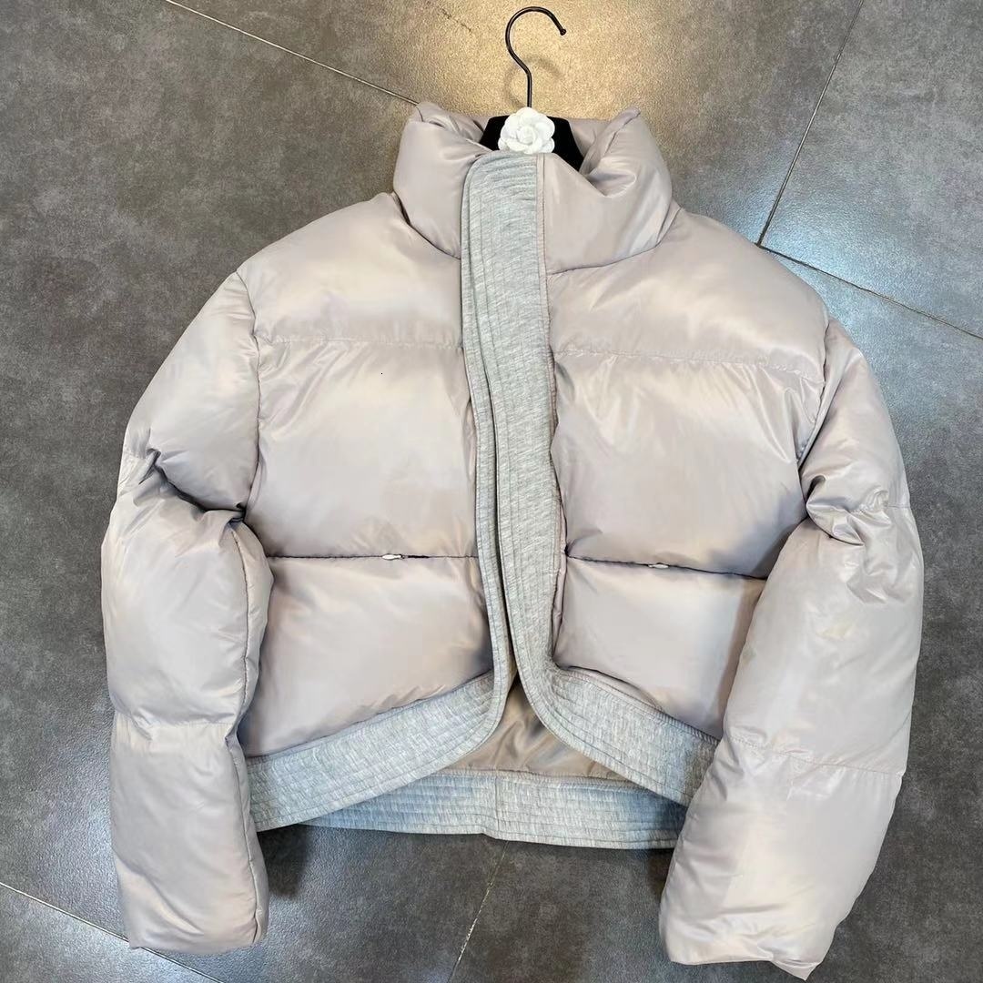 PREPOMP 2022 Winter New Arrvials Long Sleeve Stand Collar Cotton Coat Women Thick Jacket Streetwear 695