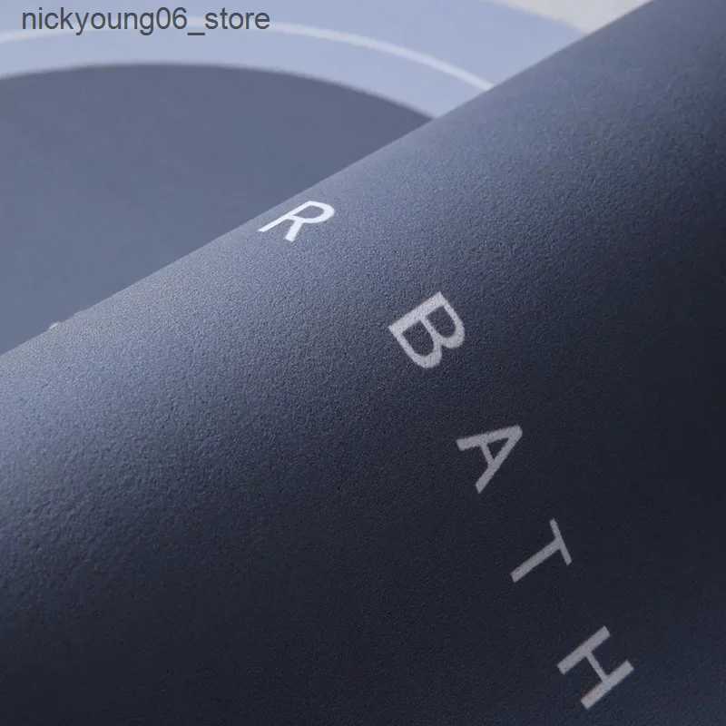 Non-Slip Bath Mats Bathroom Absorbent Floor Mat Carpet Shower Anti-Slip Bathroom Rug Kitchen Entrance Soft Door Bathtub Bath Mat Home Decor L240910