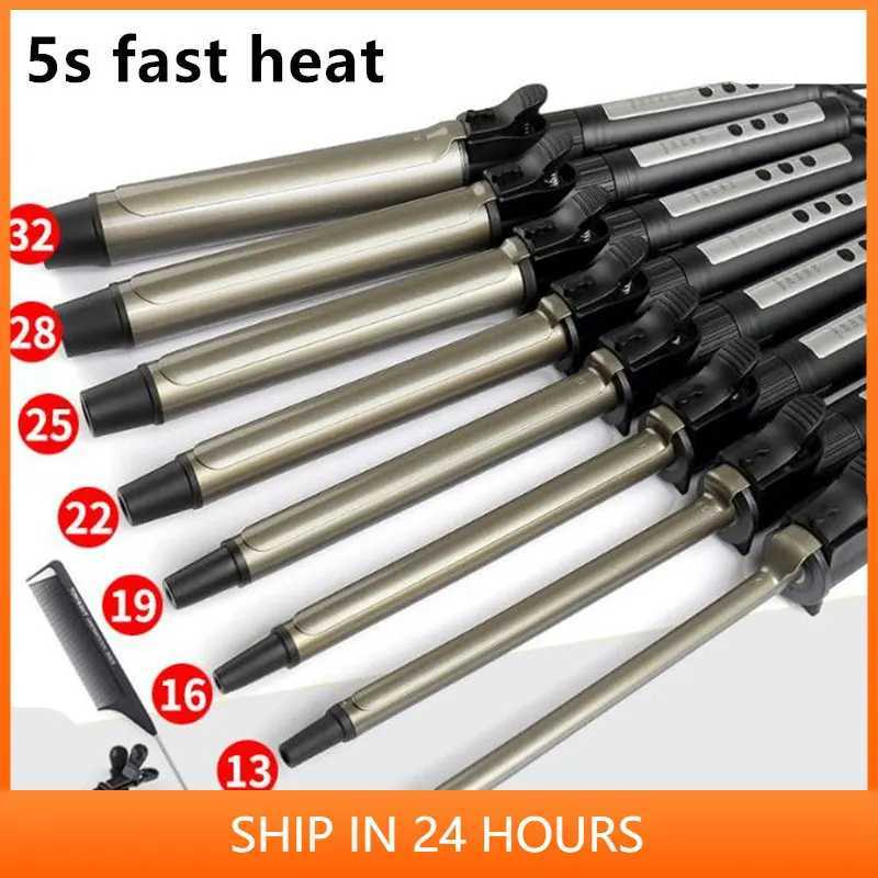 LED Professional Ceramic Hair Curler Digital Temperature Display Curling Iron Roller Curls Wand Waver Hair Styling Tool 20#122XJ2410