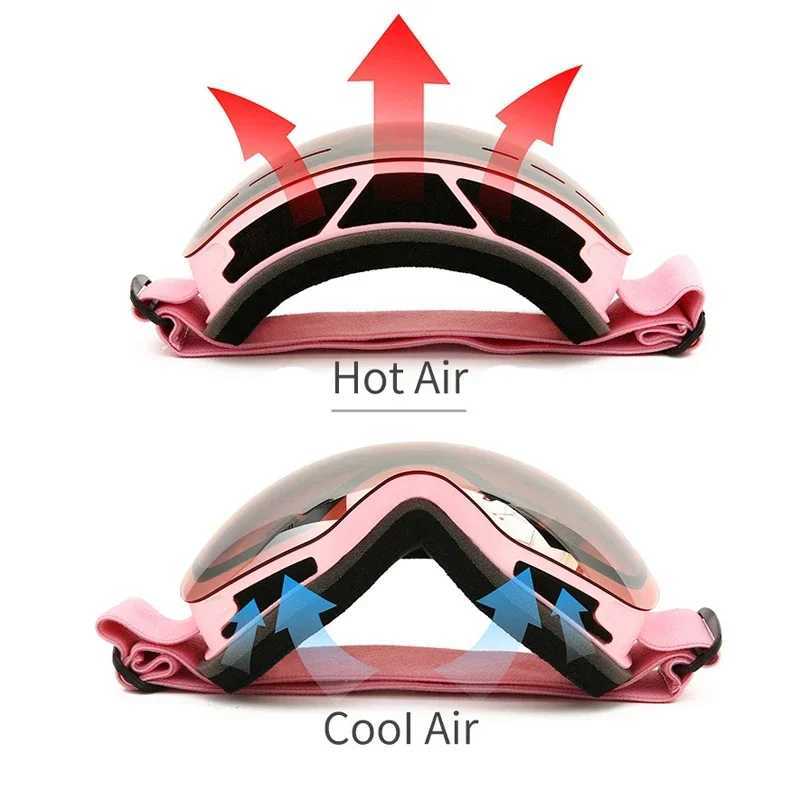 New winter ski goggles for men and women anti fog large ski mask UV400 goggles ski goggles CL241010