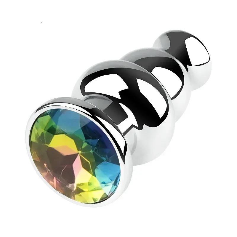 Anal Plug Sex Toys Crystal Heart Smooth Steel Annal Extreme Butt Buttplug for Woman Prostate Massager Stimulator Adult Toys Man 241010
