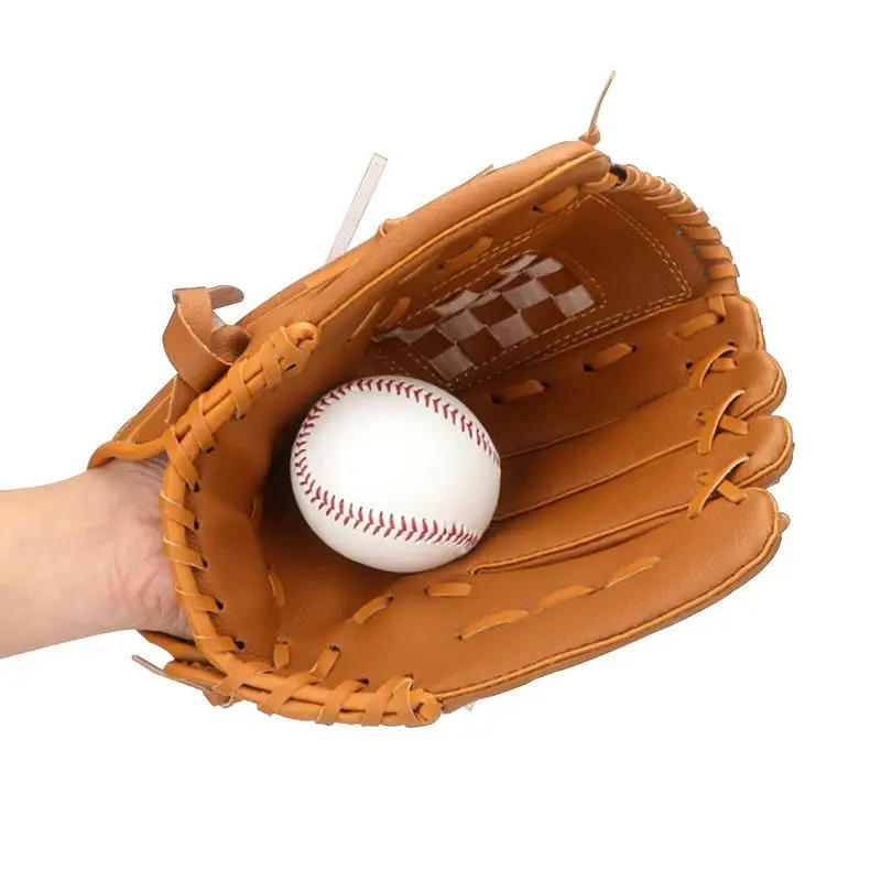 Baseball Glove Right Hand Throwing Baseball Gloves Baseball Catching and Pitching Training Tools for Baseball Beginner Youth 241010