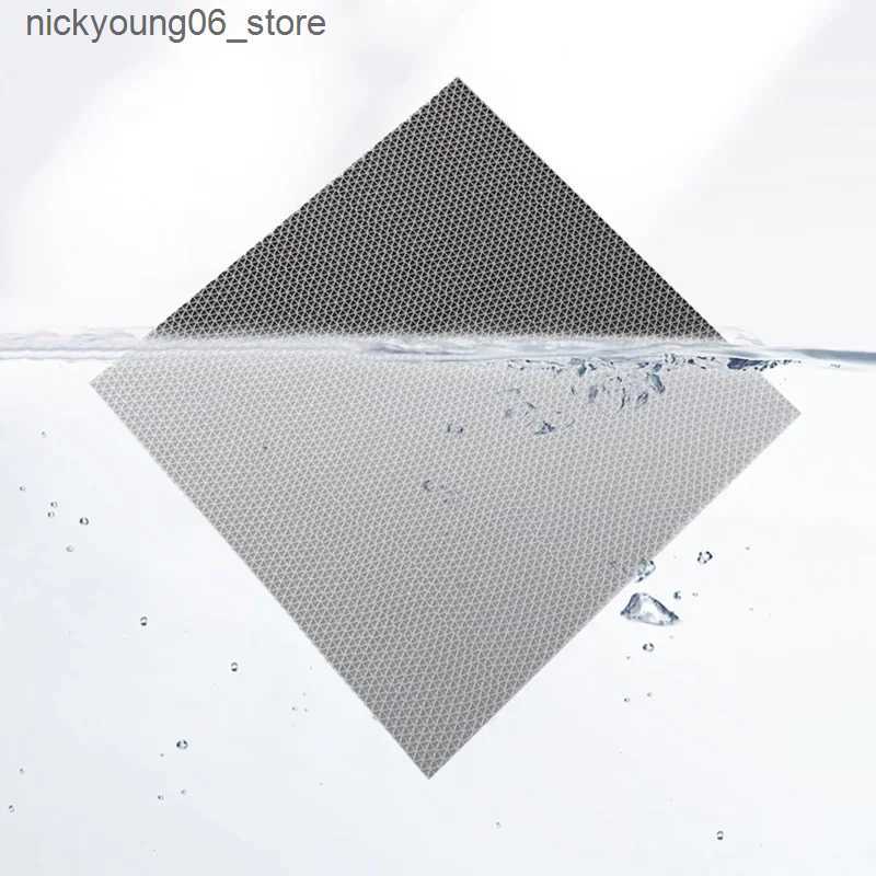 Non-Slip Bath Mats NEW Bathroom Carpet Honeycomb Foot Mat Bathroom Anti-slip Mat Hotel Home Shower Room Bathtub Toilet Bathroom Accessories Set L24091