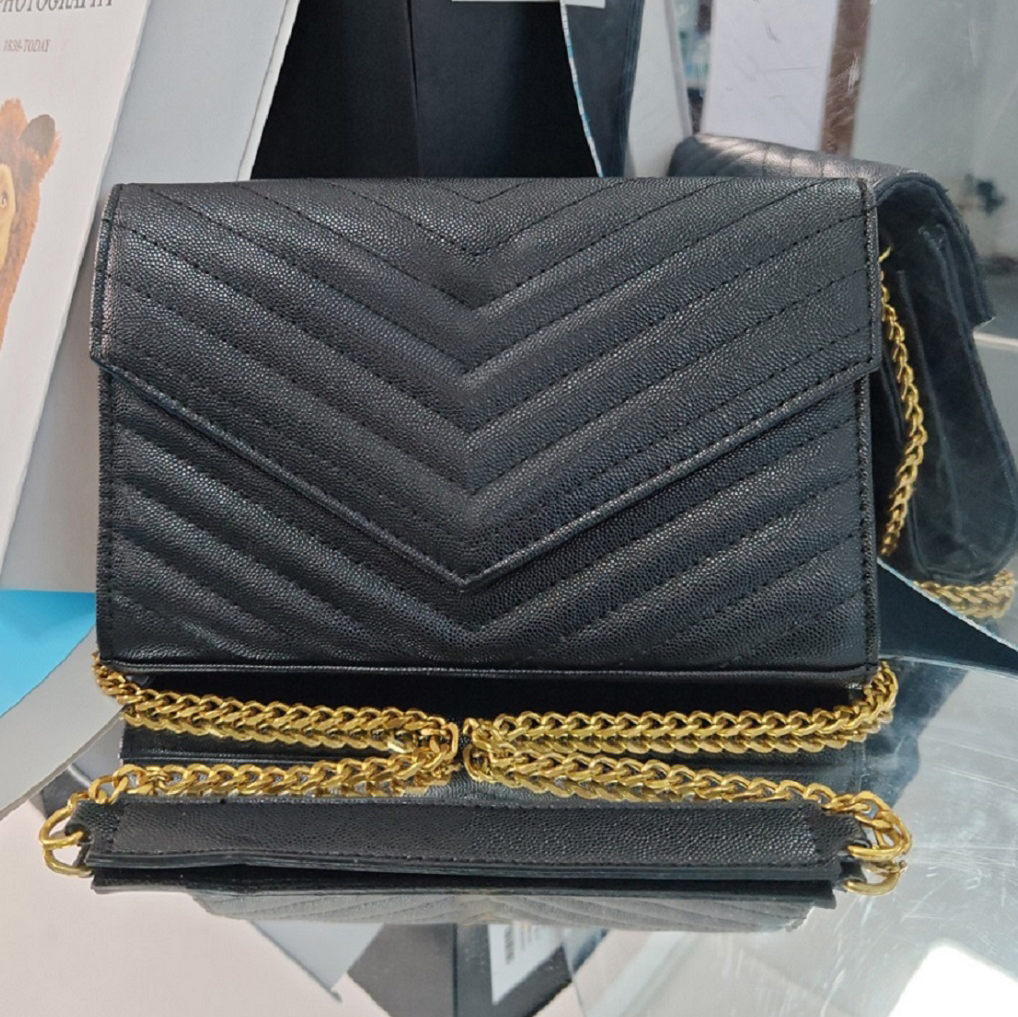 designer bag shoulder bag caviar wallet handbag luxury bag hig quality crocodile leather bag women's handbag adjustable strap