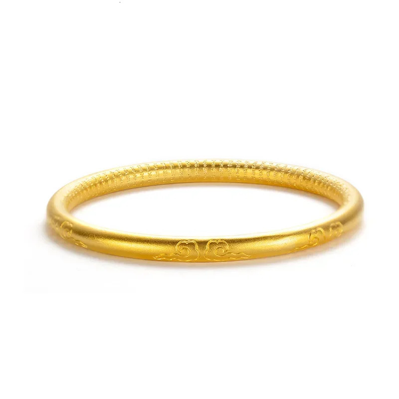 9999 real gold 24K yellow gold ancient legacy bracelet colorful clouds 240929