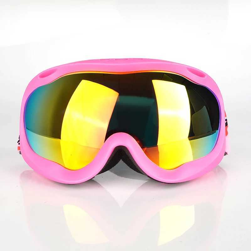 Professional ski goggles double-sided anti fog lens medium size adolescent and adult goggles CL241010