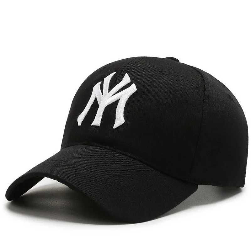 Ball Caps Womens baseball cap womens duckbill sun hat adjustable truck cotton H241010