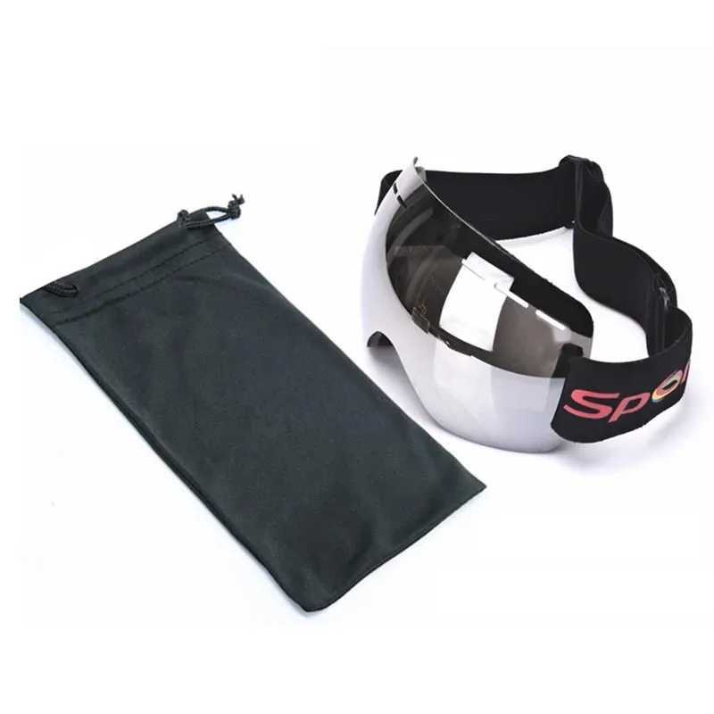 Outdoor anti fog single-layer skiing goggles mens and womens climbing face shields UV400 goggles winter skiing goggles CL241010