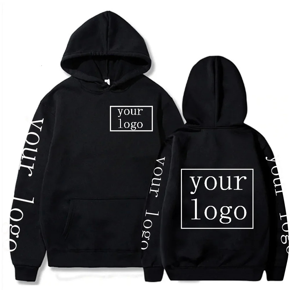 Your Own n Picture Personalized Custom Men Women Text DIY Hoodies Sweatshirt Casual Hoody Clothing Fashion 241008