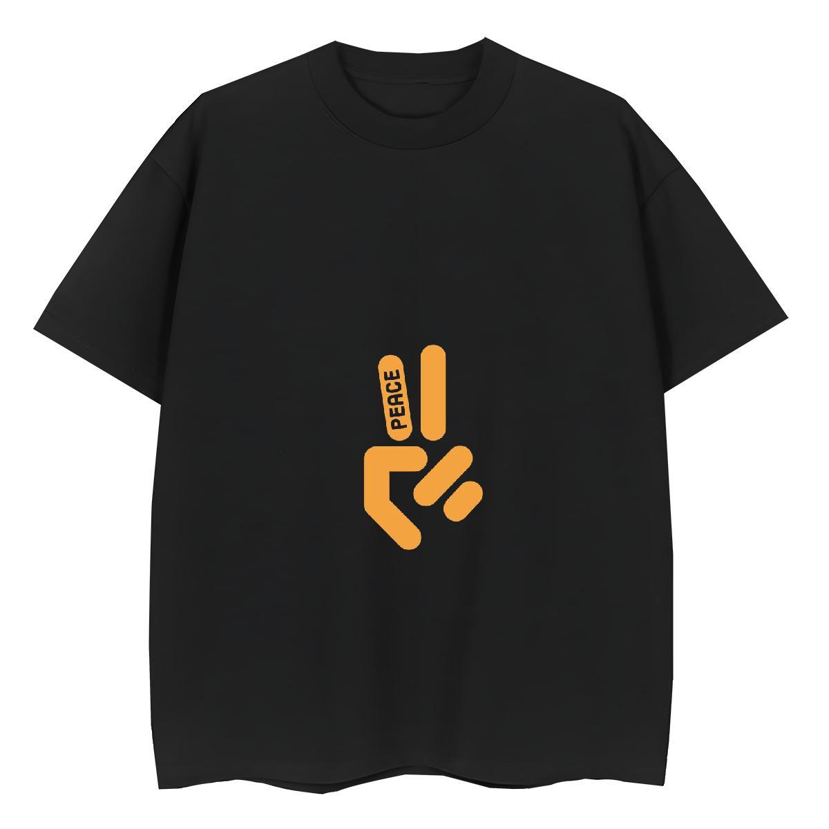 Brand Womens T Shirts 230g Pure Cotton Breathable Crew Neck Outdoor hands Woman Tshirt Soft Anime Top Shirts