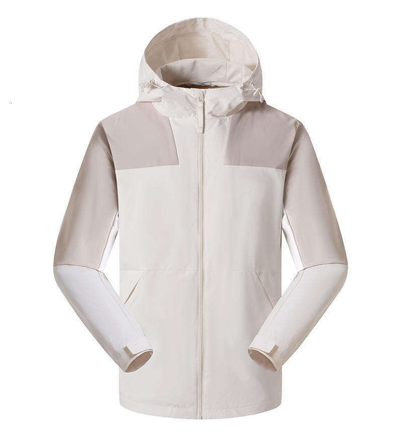 2024 New Hooded Jacket Winter Men's Color Blocked Anti Cold And Windproof Coat Zipper Waterproof Functional Jacket For Men
