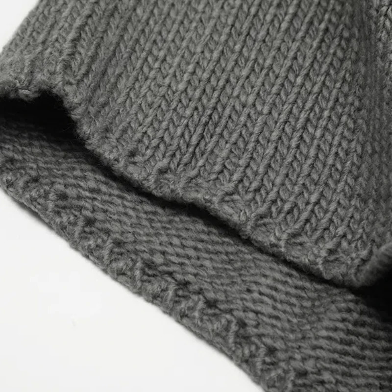 aw high-quality traditional mens knitted casual sweater winter warm cardigan Y2k mens/womens sweater 241007