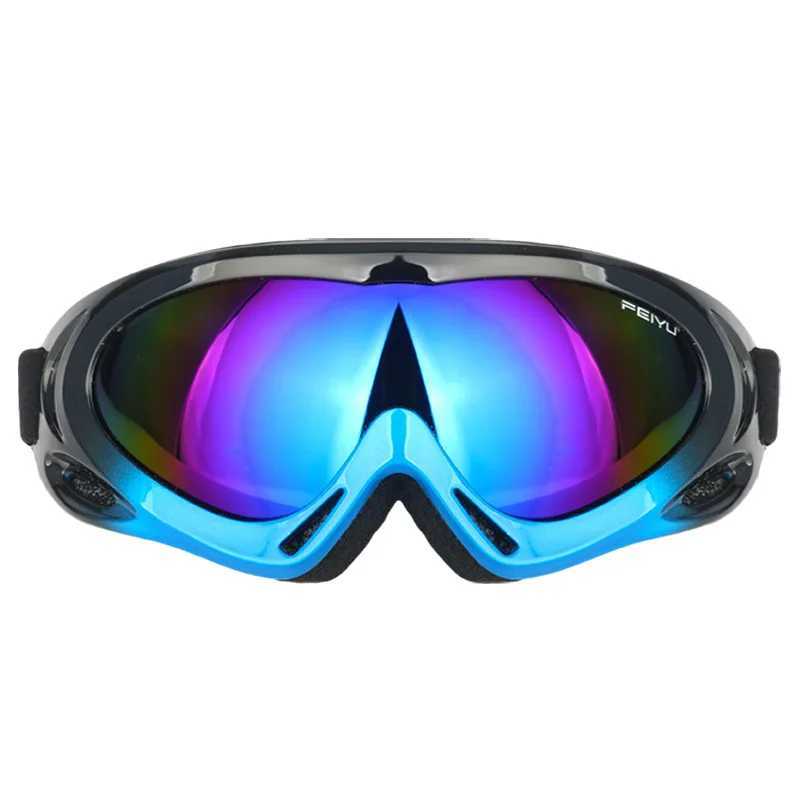Ski goggles single-layer adult and childrens mountain goggles windproof and dustproof outdoor skiing equipment manufacturer CL241010