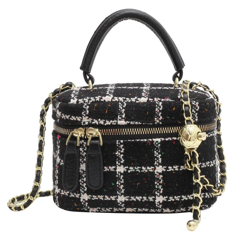 Womens Bag Fashion Velvet Shoulder Cross Body Bag Handbag Mini Diamond Chain Small Cross Body Bag 241008