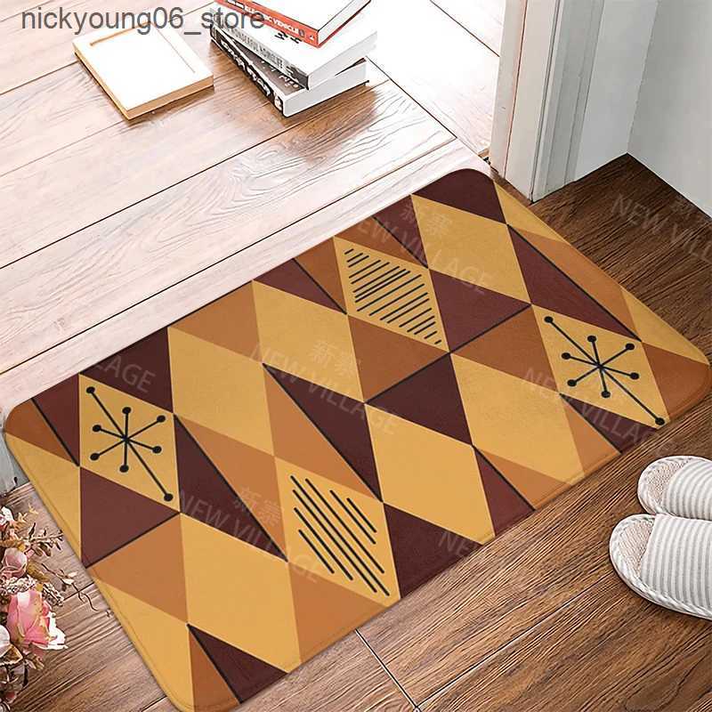 Non-Slip Bath Mats Anti-slip Bath Mat Bathroom Small Rug Shower Mat Home Decor Door Mat Kitchen Mat Bedroom Entrance Room Mats Floor Carpet vintage L2