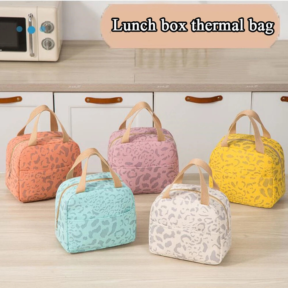 Large Capacity Lunch Bag Food Cooler Aluminum Foil Zipper Thermal Bags Waterproof Picnic Portable Pouch 240925