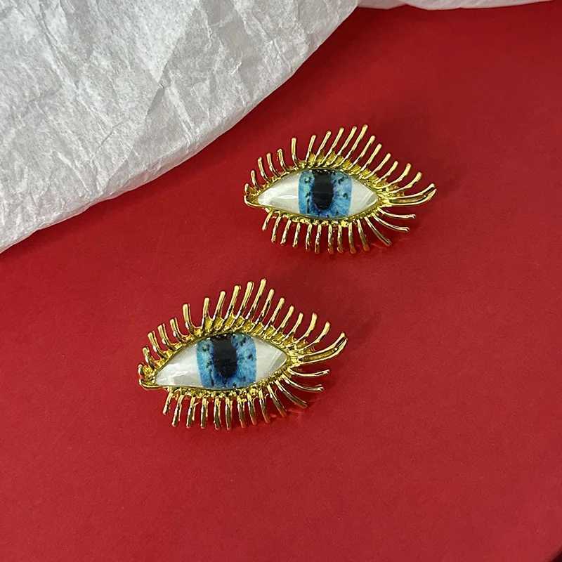 Dangle Chandelier Exaggerated Design Retro Eye Earrings Fashion Temperature Jewelry Women H241010