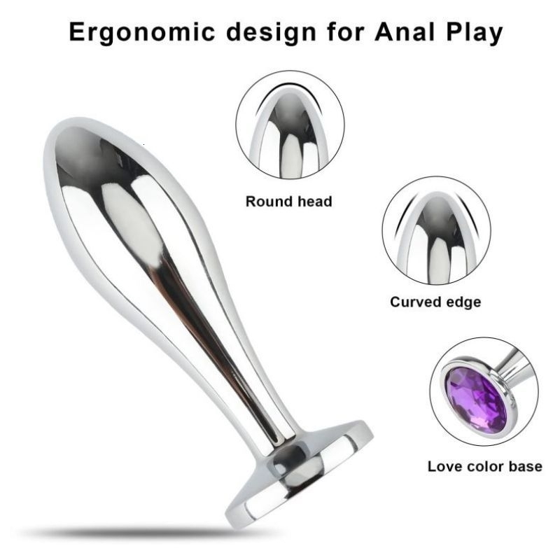 Steel Anal Butt Plug for Woman Female Ana Gay Annal Extreme Deep Buttplug Sport Men Sex Kit Toys Tooys Shop Adult Products Goods 240914