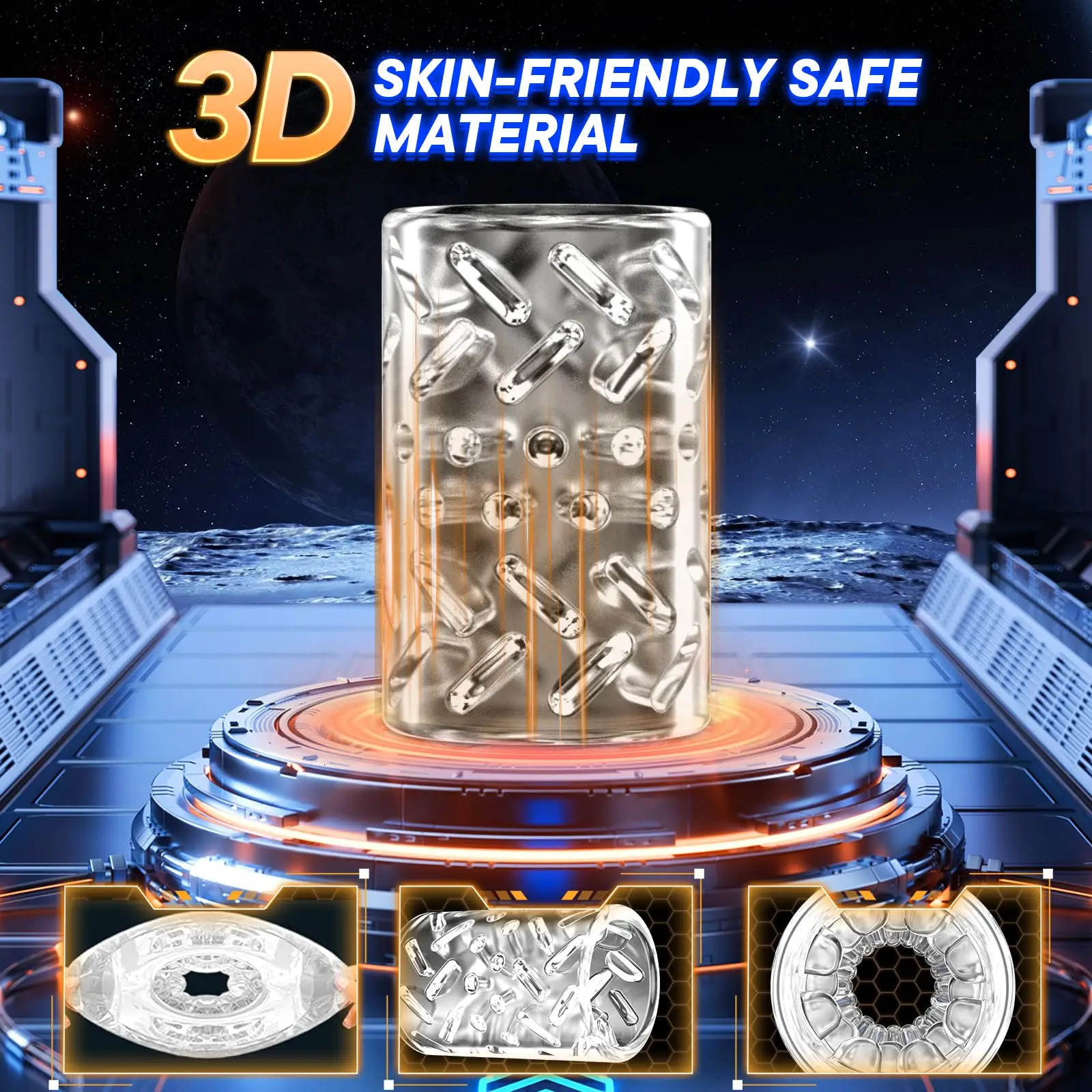 Automatic Male Masturbator Telescopic Masturbators for Men Pocket Male Stroker Open-ended Adult Equipment Sex Toy for Men 240914