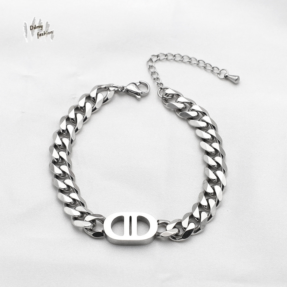 Cuban Chain - Personalized Titanium Steel Necklace, Gold, 2024 dh911125171