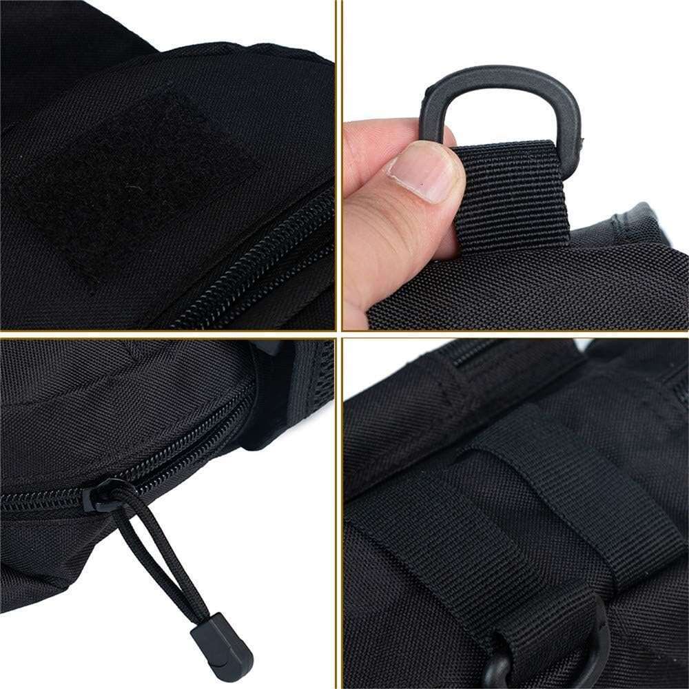 Men's Tactical Sg Bag, Small Shoulder Chest Molle Daypack Backpack for Cycg Hiking Camping Trekking