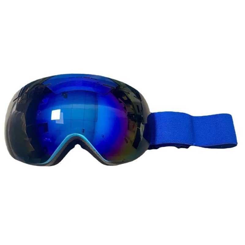 Adult ski goggles double-layer anti fog large cylindrical ski goggles suitable for Myopia skiing equipment CL241010