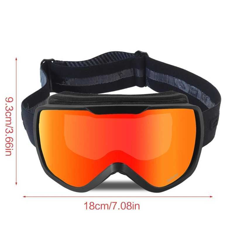 2024 new ski goggles UV protection ski board goggles anti fog double-layer ski goggles CL241010