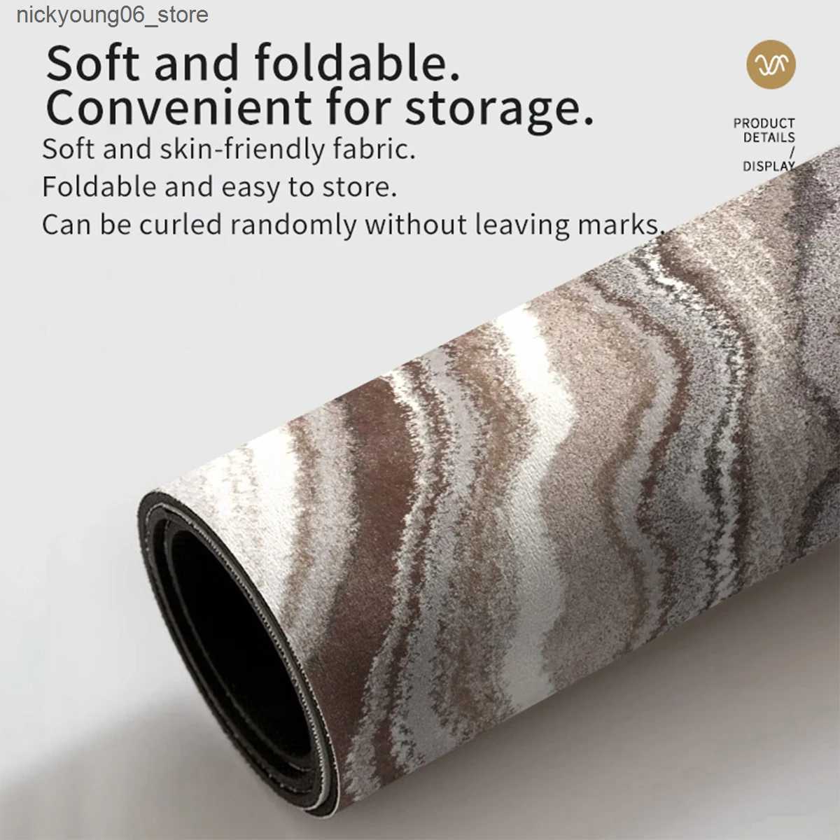 Non-Slip Bath Mats Luxury Nordic Diatomite Bathroom Foot Mat Absorbent Bath Mats Non-slip Quick Dry Shower Rug Toilet Carpet Doormat Washable L240910