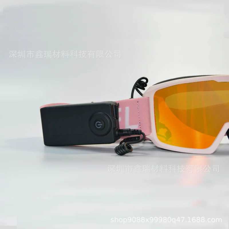 EAFLELECTIC heated anti fog ski goggles cylindrical anti fog goggles snow motorcycle skis permanent anti fog CL241010
