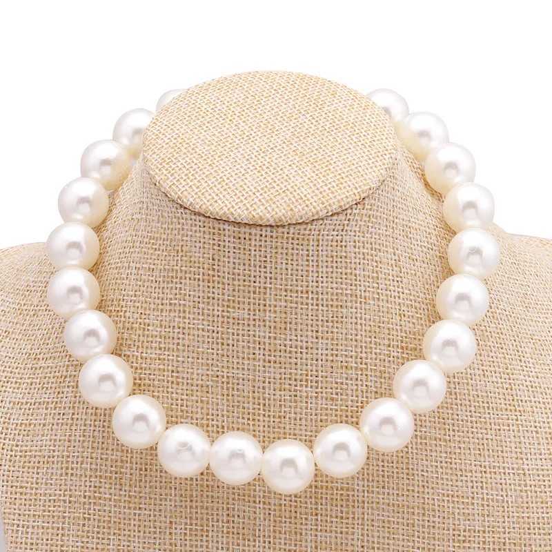 Vintage Style Simple Imitation Freshwater Pearl Chain Necklaces For Women Wedding Love Gift Necklace Fashion Glamour JewelryX241009