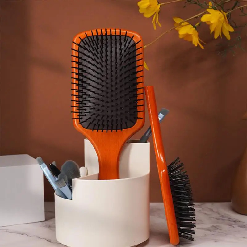 Used for Aveda massage combs airbags anti-static hair pads wooden hair brushes wet curls hairbrushes hairstyles 241009