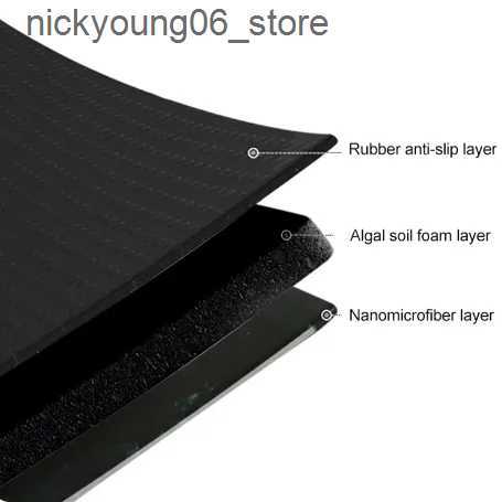 Non-Slip Bath Mats Diatom Mud Bathroom Absorbent Floor Mat Toilet Quick-drying Toilet Door Floor Mat Non-slip Cartoon Panda Door Mat Home Carpet L2409