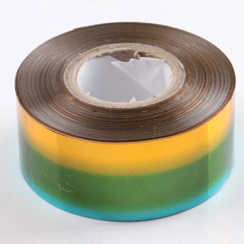 1 piece/batch 2.5cm * 100mm foil finger DIY nail art stickers transfer stickers tips for decorating homes and salons 241008