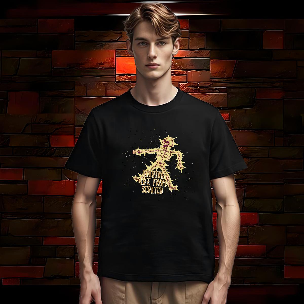 Cool Design T shirt 100% Cotton 230g skull Casual Daily Wear Custom Big Size Short Sleeve Soft Men Clothes T-Shirt Classic Tops Tees