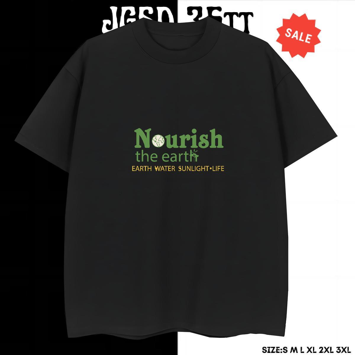 Comfortable T Shirt For Man 230g 100% Cotton letter Street Casual Anime Round Neck Short Sleeve Men Tshirts Fashion New Tee Shirt