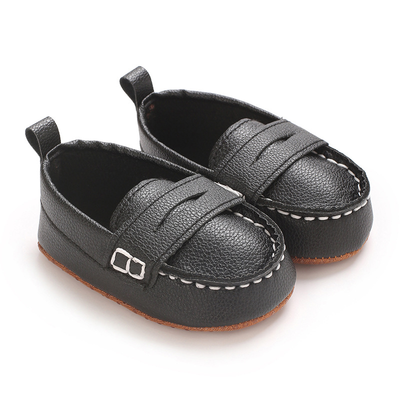 Fashion Infant Casual Shoes for Baby Boys Loafers Newborn Footwear Toddler Girls Soft Bottom Leather cutefeet Shoes 0-18 Months