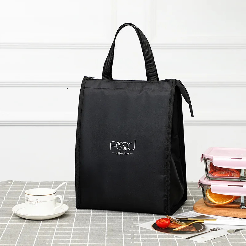HighCapacity Portable Insulated Lunch Bag Women Kid Picnic Work Travel Food Thermal Storage Container Bento Box Cooler Tote y240925