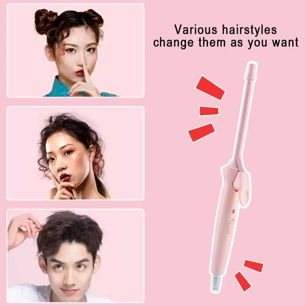 Automatic Stylish Wool Curling Iron Anti-Scalding Safe Tool Curls Hair Operation Curler Curling Hairstyling Simple Iron Woo N5X4XJ241010