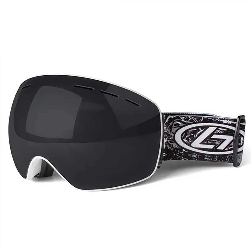 Ski goggles double-layer UV400 anti fog large ski goggles mens and womens ski board goggles for skiing CL241010
