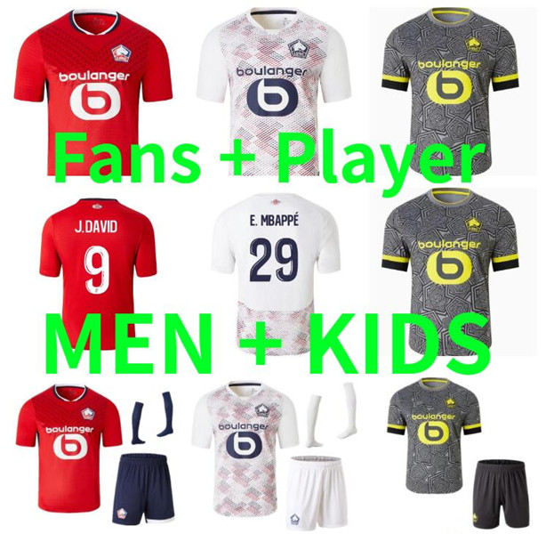 2024 2025 LOSC Lille FOURTH soccer jerseyS DAVID FONTE ANGEL AndrE Gomes football shirts 24 25 JIKONE cabella T.WEAH L.ARAUJO maillots Adult Kids Kit Player version