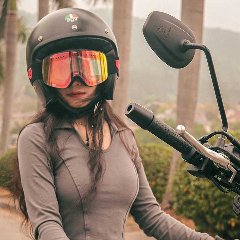 BOLLFO brand anti fog dual lens mens sled goggles UV400 mountain goggles quick lens replacement ski goggles CL241010