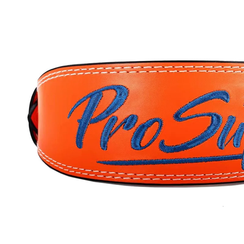 Weight lifting leather belt body fitness gym back support strength enhancement belt waist protector 240930